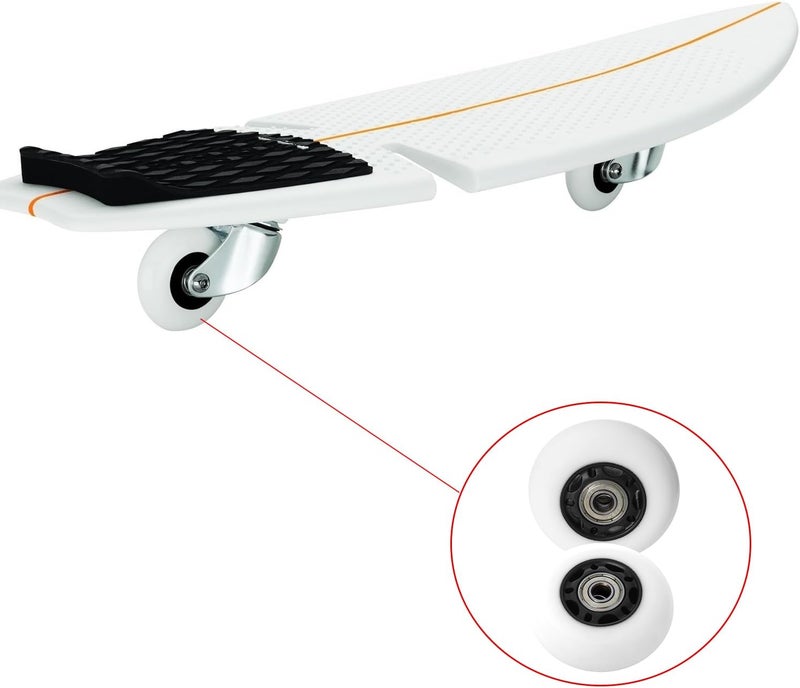KAMIER Rip Surf 68mm x 24mm Wheels Replacement for Razor RipStik Ripsurf Ripster Mini Skateboard Caster Board FlashRider RipRider PowerRider 360 Kids Drift Caster Trike CasterBoard Scooter Wheel Parts - Image 3